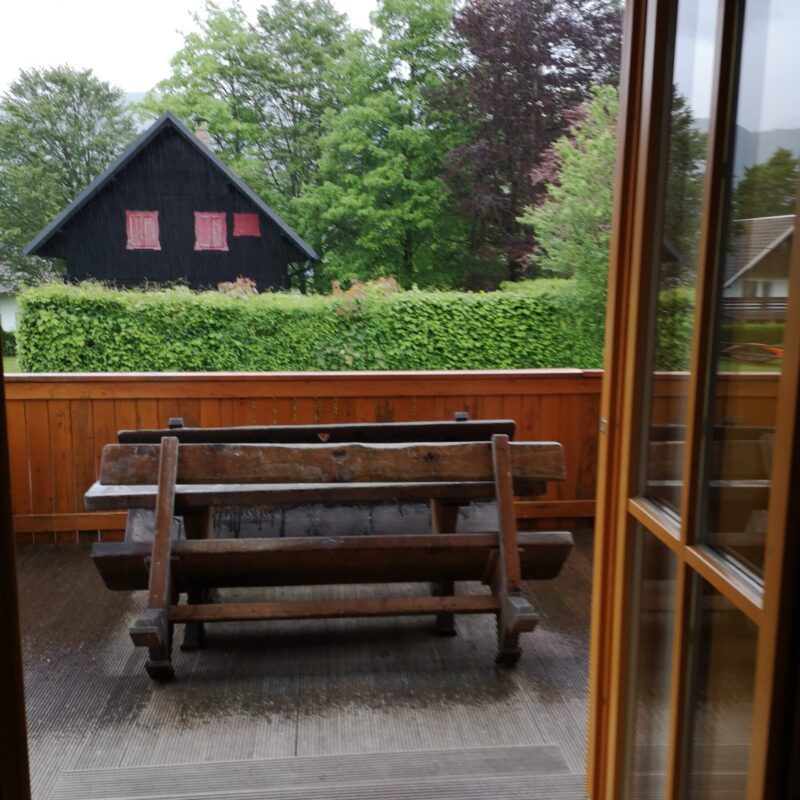 Apartment Jernej Bohinj balcony