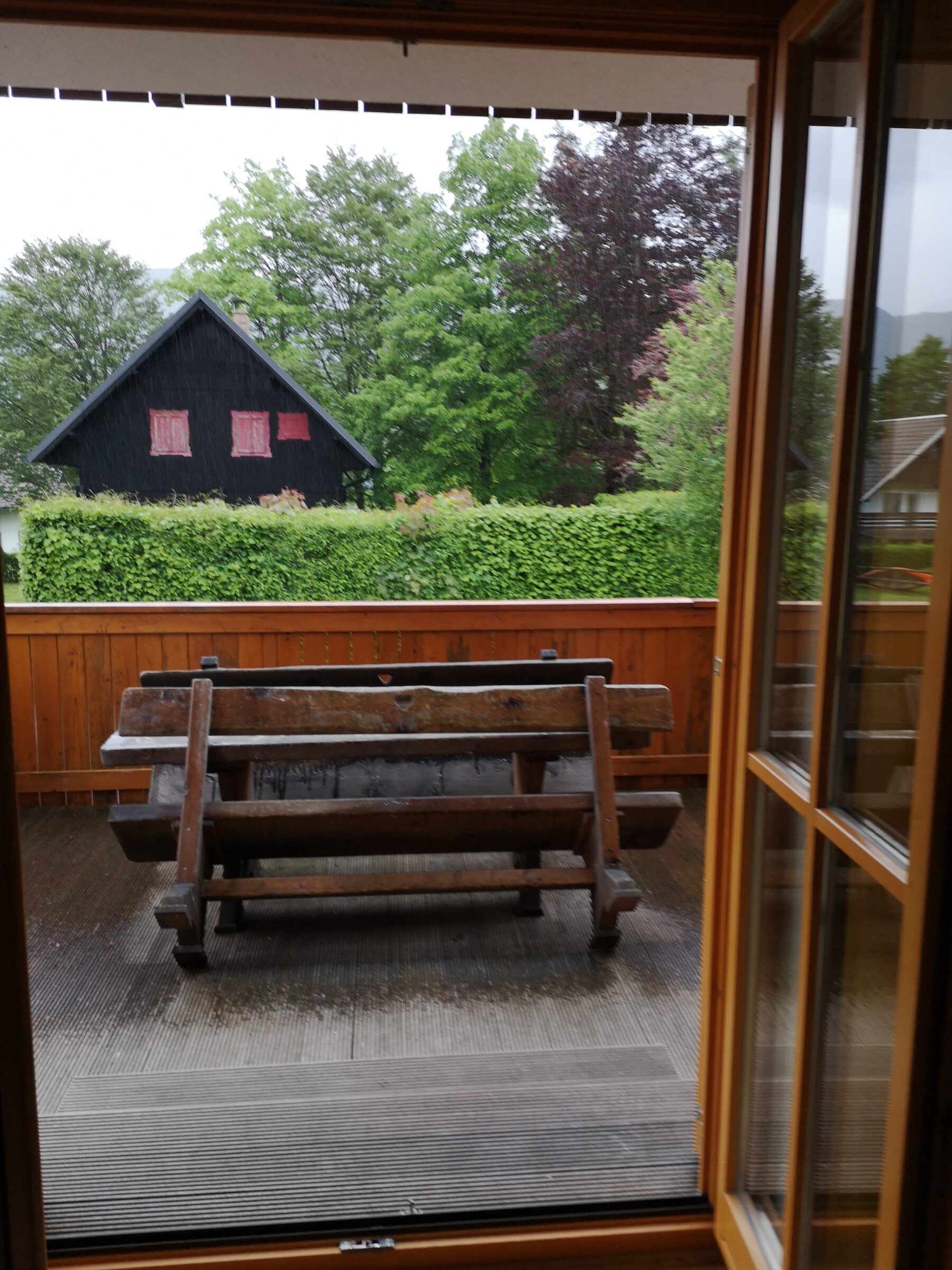 Apartment Jernej Bohinj balcony